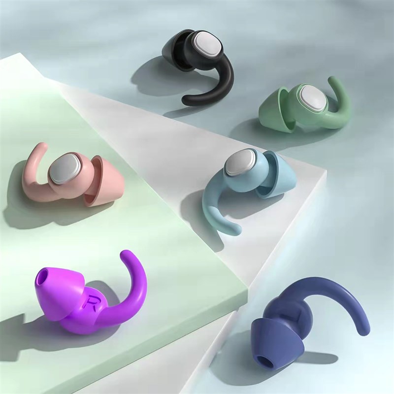 新款硅胶降噪音耳塞防噪音隔x声耳塞游泳防水宿舍防打呼噜耳塞