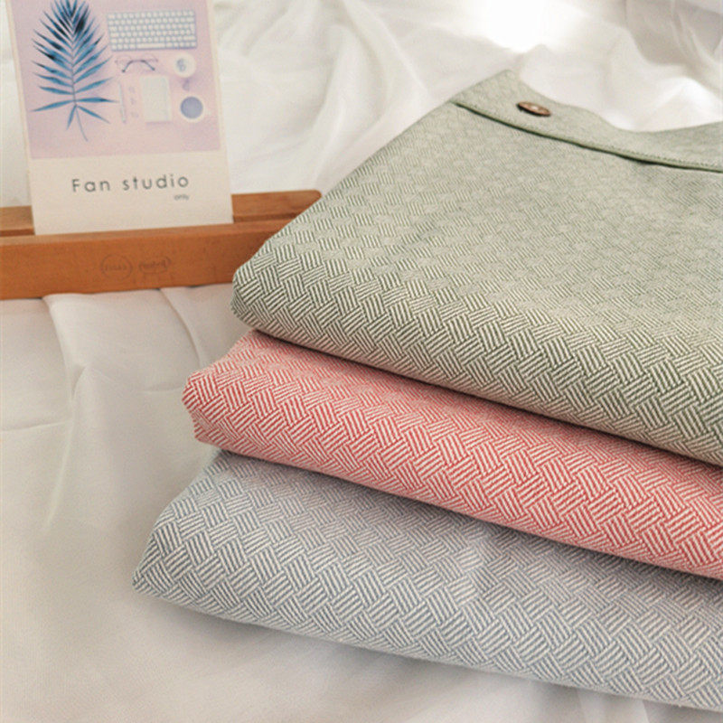 秋冬新款纯棉保暖加厚老粗布提花床单双人全棉亲肤贴身纯色睡单