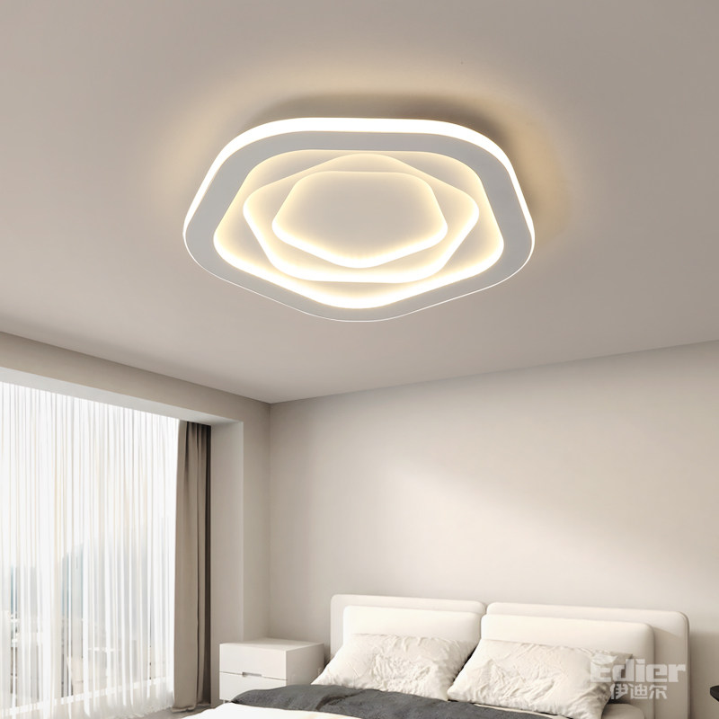 卧室灯 简约现代温馨浪漫铁艺主卧次卧书房吸顶灯房间LED中山灯具,家装灯饰光源,餐厅/卧室/书房吸顶灯,淘宝优惠券,粉丝福利购,淘宝优惠卷