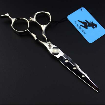 6.0寸440C高档美发剪平剪理发师专用送包