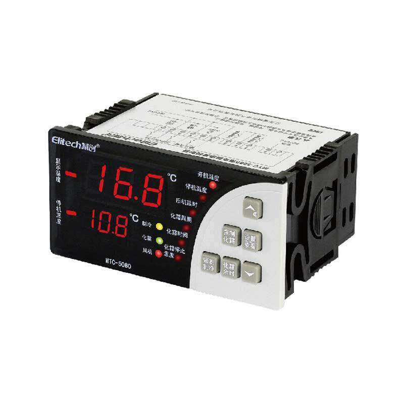 精创Elitech温控器MTC-5080冷库温度控制制冷化霜风机蜂鸣器报警
