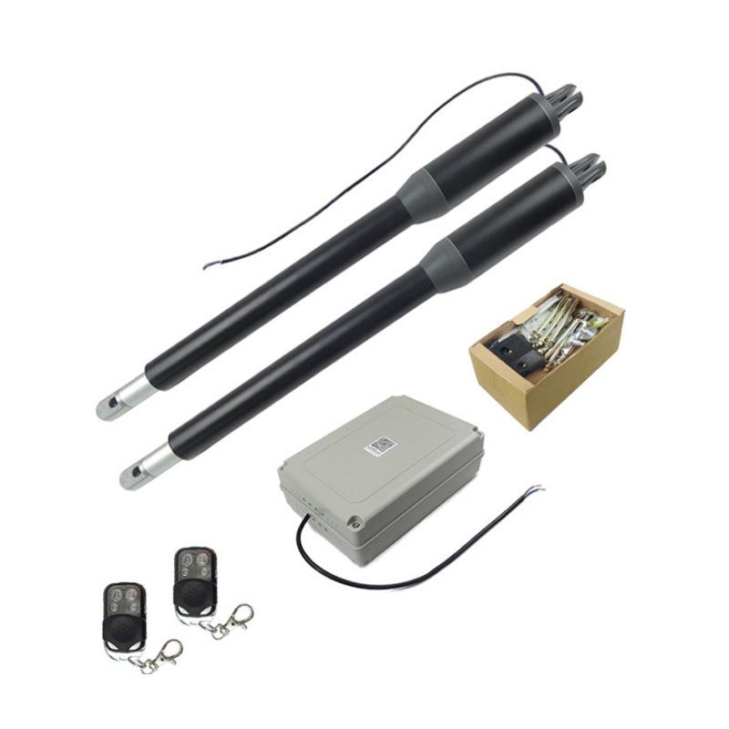 小型直臂电动开门机别墅庭院大门闭门器电机电动遥控双开门机现货