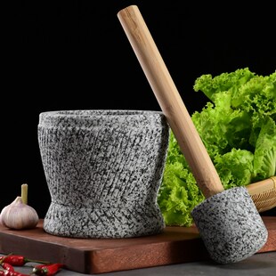 手工特大捣蒜器特号研磨器捣药罐蒜窝子特大蒜臼子大号夹蒜器石臼