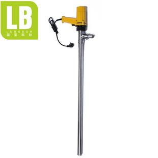 不锈钢油桶泵 柴油机油齿轮油油桶泵 不锈钢电动抽液泵