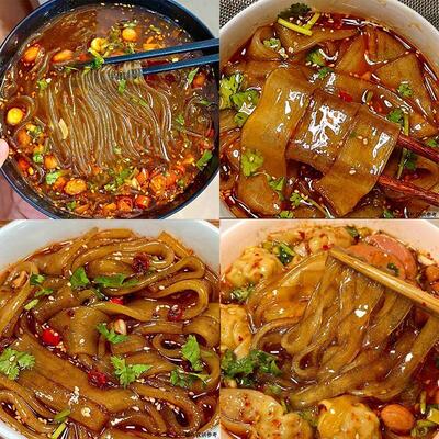 正宗重庆酸辣粉一整箱红薯粉夜宵宿舍速食品泡面整箱