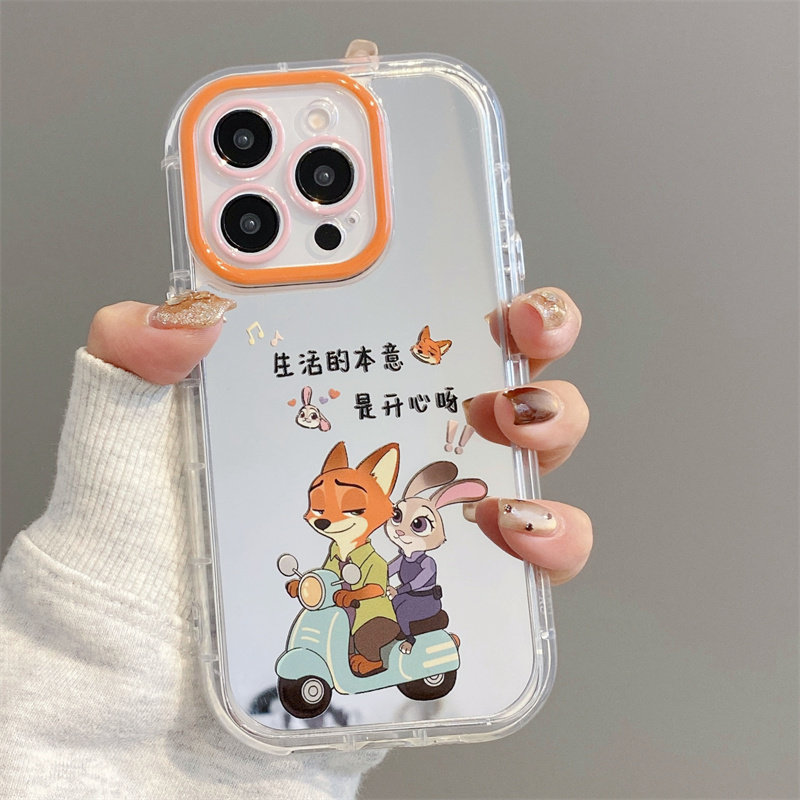 适用iphone17手机壳女苹果15ProMax卡通iPhone16开心朱迪尼克13可爱1211硅胶14软17Air镜面奶油壳Pura80pro套,3C数码配件,手机保护套/壳,淘宝优惠券,粉丝福利购,淘宝优惠卷