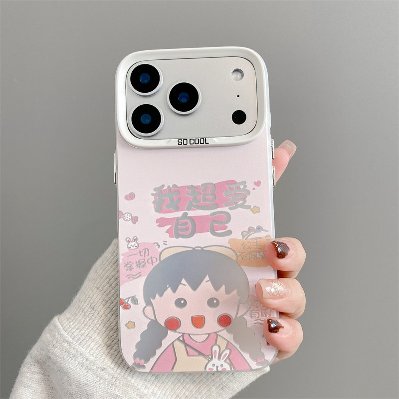 适用iphone17手机壳女苹果15ProMax卡通16爱心13可爱1211硅胶14软17Air磨砂彩银华为Pura80