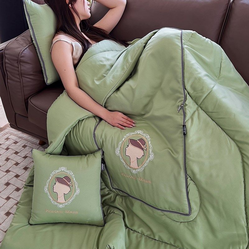 2024新款简约现代汽车抱枕被子两用办公室午睡枕头二合一空调夏被,居家布艺,抱枕被,淘宝优惠券,粉丝福利购,淘宝优惠卷