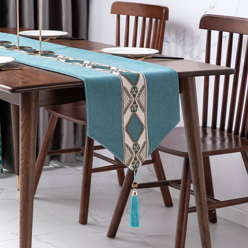 新款轻奢桌旗北欧茶几餐桌高端布艺长条电视柜桌布高级餐边柜盖布,居家布艺,桌旗,淘宝优惠券,粉丝福利购,淘宝优惠卷