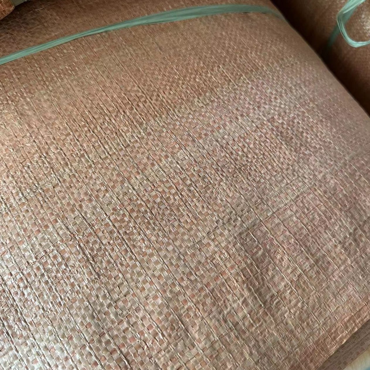 特厚红色编织袋淡红色橙色粉色塑料编织袋