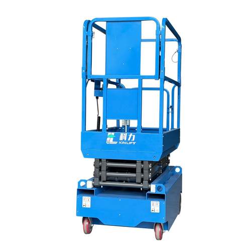 剪式高空作业平台KLJC0604EH小型移动升降平台自行走剪叉式升降机