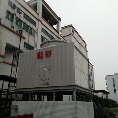 方形高温塔温度高用PP白填料冷却塔价格供应方型横流高温水塔