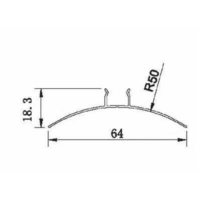 新品厂新净化铝型材内圆弧铝合金阴角线踢脚线压线内圆角洁净板品,金属材料及制品,铝材/铝型材/铝合金,淘宝优惠券,粉丝福利购,淘宝优惠卷