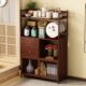 茶柜置物架茶室茶叶收纳柜客厅博古架小型落地茶具架子茶叶展示柜