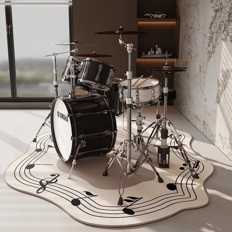 异形架子鼓专用地毯隔音减震地垫钢琴家用防震大面积加Z厚吸音垫