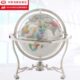 银色架 中图社·博目 书桌台式 32cm银色仿宝石 商务 落地地球仪