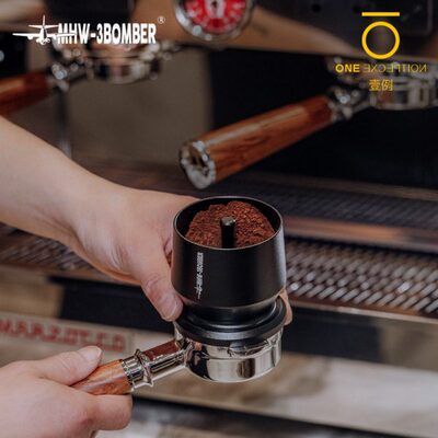 轰炸机MHW接粉落粉器 磨豆机WBC咖啡杯手冲均匀布粉防洒防静电58