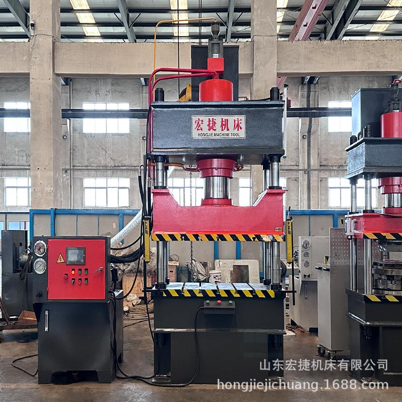 四柱三梁快速液压机100T200吨油压机现货拉伸成型液压机生产厂家