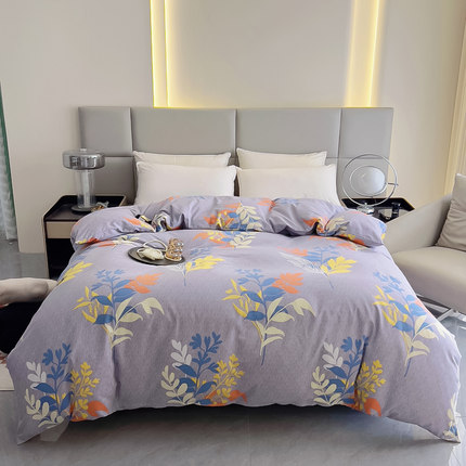 定全棉磨毛被套单件加大220*250*270纯棉被套150x215x230x240x260