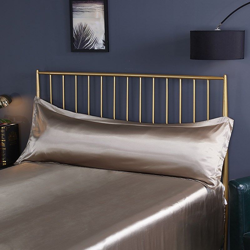 双人真丝长枕套1.2米1.5长丝绸情侣枕芯套丝绸缎冰丝长枕头套定制,床上用品,枕套,淘宝优惠券,粉丝福利购,淘宝优惠卷