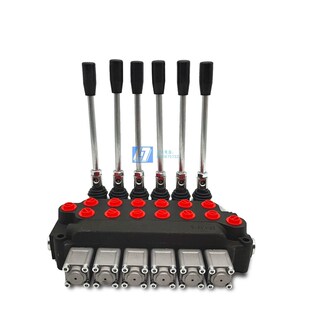 ZT12多路阀手动换向阀双向分配阀控制马达分配器