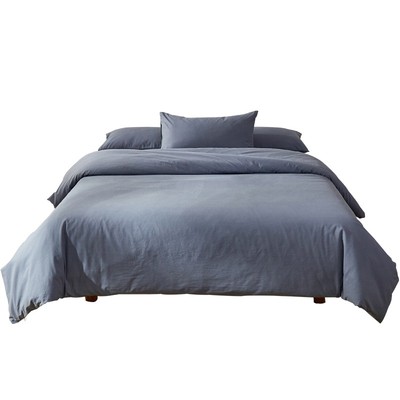 全棉水洗棉被套单件1.5/1.8m床150200单人220240双人纯棉被罩