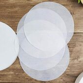 500张 白色离型纸 白色硅油纸 双面圆形硅油纸 包 圆型硅油纸