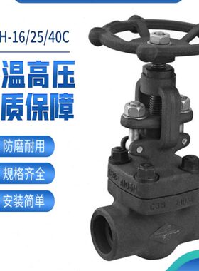 锻钢焊接截止阀 闸阀Z61H/Y J61H/W/Y-16C/P-420C 150-800-2500LB