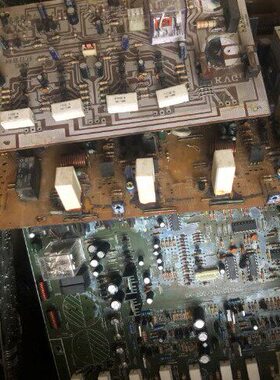 1KG 处理废品功放板 前级信号板 断板PCB 报废线路板拆机电路板