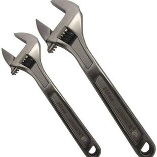 加硬黑珍珠镍活动扳手活络扳手开口活扳手活口扳手6吋=150MM【WNS