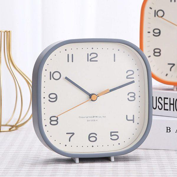北欧风小台钟客厅座钟极简约现代静音座挂两用卧室儿童房床头摆表,家居饰品,座钟,淘宝优惠券,粉丝福利购,淘宝优惠卷
