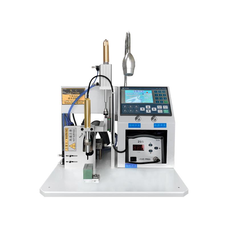 半自动焊锡机脚踏式小型接线USB点锡机DC数据线焊电线路板焊接机