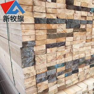 厂家供应加拿大铁杉木户外古建园林铁杉防腐木地板建筑木方圆木