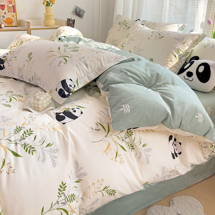 纯棉被套单件150x200x230夏季180x220x240全棉被罩单人1.5米被单