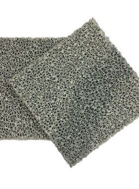 灰色光催化陶瓷滤板 空气净化器滤网 高活性W光触媒过滤网