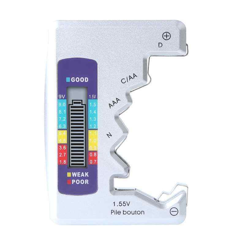 新品电池测试器 电池电量检测仪 干电池7号5号七号五号数显电压测