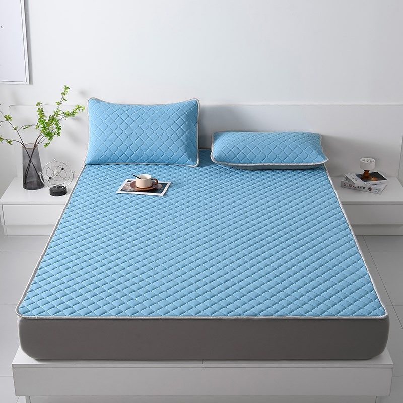 天然乳胶凉席三件套床笠床垫防滑套冰丝席夏季2024新款空调席加厚,床上用品,乳胶席,淘宝优惠券,粉丝福利购,淘宝优惠卷