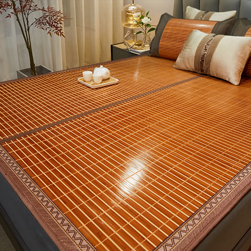 竹席凉席正反两用草席子双面家用老式藤席单人可折叠冰丝竹子夏季,床上用品,凉席/草席/麻席,淘宝优惠券,粉丝福利购,淘宝优惠卷