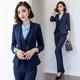 时尚 工作服商务西服马甲正装 职业西装 女气质修身 套装 2025春秋新款