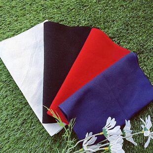 丝光棉罗文呢绒黑螺纹布细螺纹布料罗纹袖口领口布料螺纹布料高档