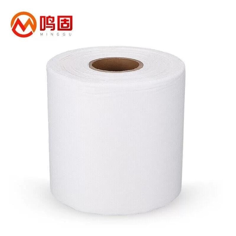 鸣固无尘纸工业用大卷擦拭纸无尘擦拭纸吸水M吸油纸静电除尘纸白