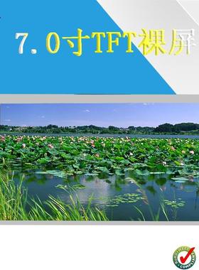 7寸TFT800*480液晶显示屏RGB接口40PIN彩色液晶屏