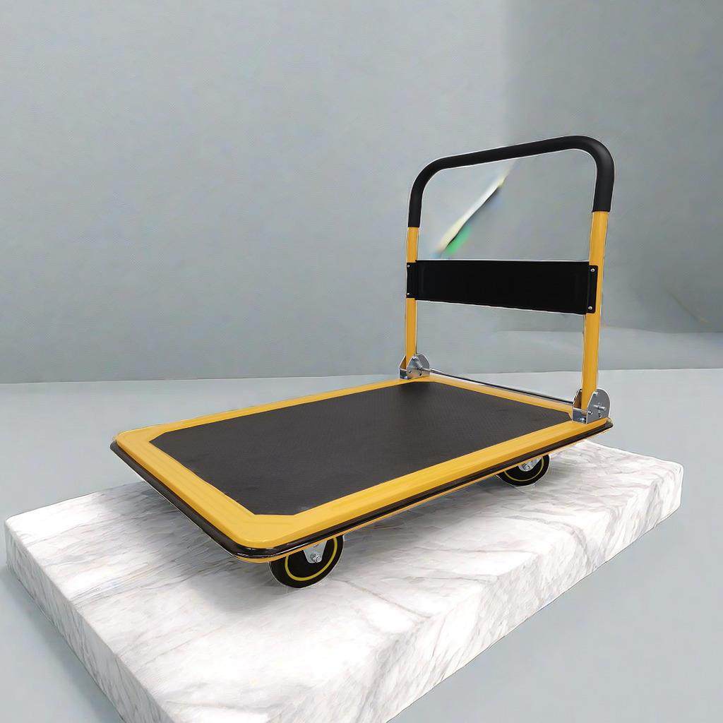 300kg黑黄静音平板手推车折叠手推车物流搬运设备平板手推车,清洗/食品/商业设备,风口/风叶/风机配件,淘宝优惠券,粉丝福利购,淘宝优惠卷