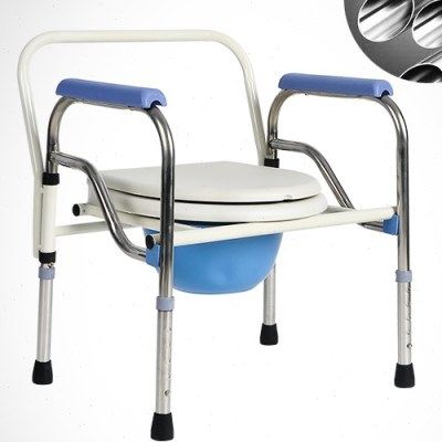 坐便椅加厚不锈钢材质老人孕妇坐便器厕所蹲便用座椅厕所坐便椅子