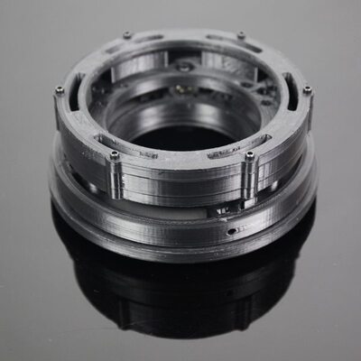 D114F900 3D打印 主镜座+副镜座+副镜支架