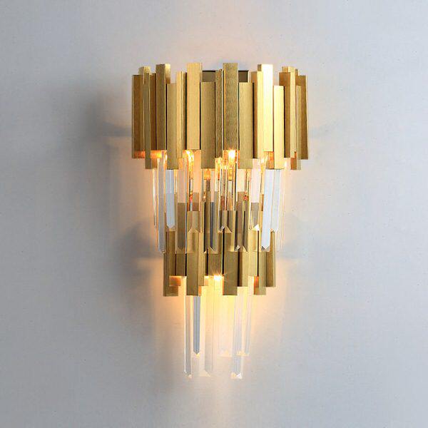 水晶壁灯客厅后现代简约创意个性温馨卧室床头灯别墅酒店轻奢灯饰