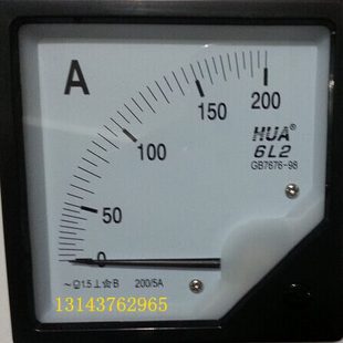 750A 200A 400A 500A 300A 250A 6L2 交流电流表6L2 600A 200