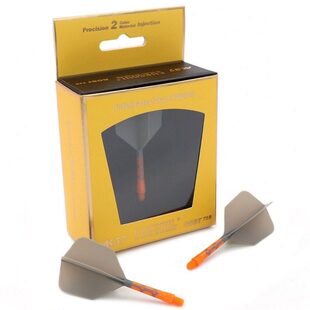 CUESOUL/Q獣ROST T19飞镖尾翼双色镖叶耐用配件飞标一体尾巴标翼