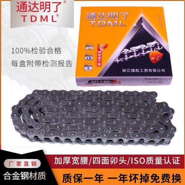 国标加厚宽腰工业链条08B5分10A6分12A1寸16A20A32A单双排工厂店