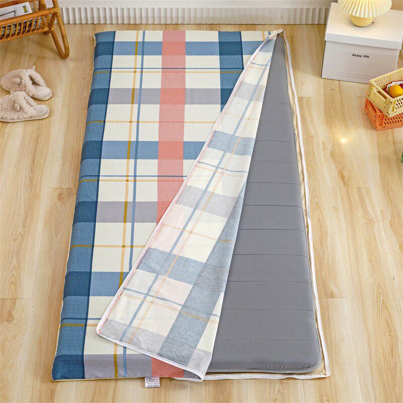 冬季全棉加绒床垫套防尘罩学生宿舍床单全包床笠拉链可拆卸保护罩